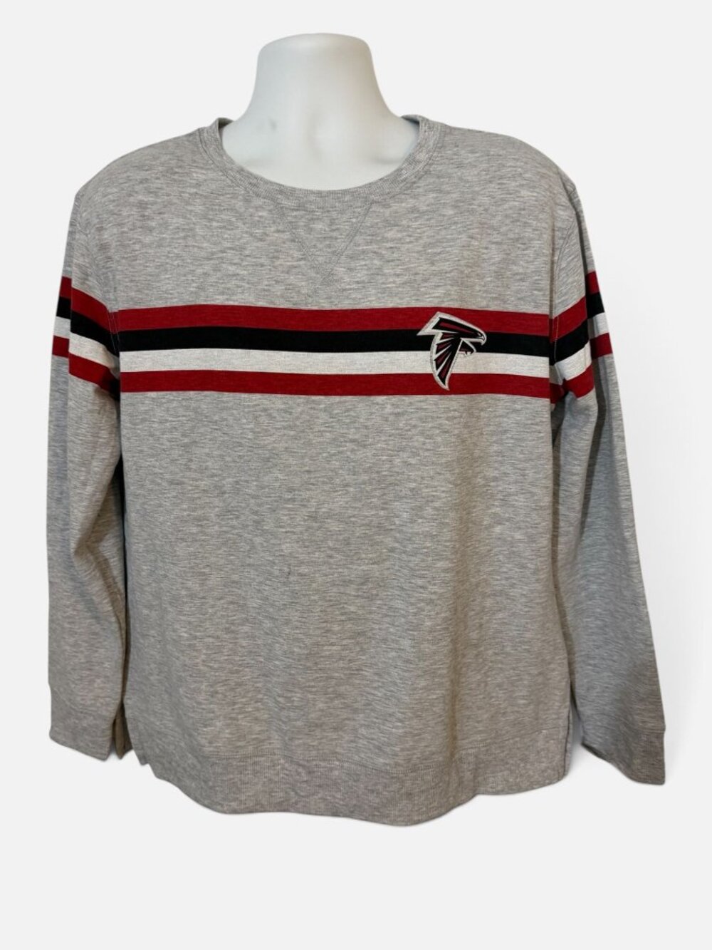 Atlanta Falcons Gray Crewneck Sweatshirt Large